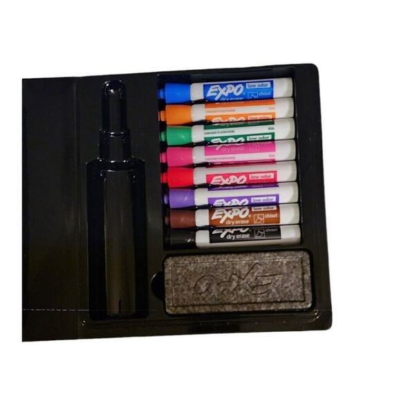 Expo Low Odor Dry Erase System Kit With Markers & Eraser Flawed - Picture 5 of 5